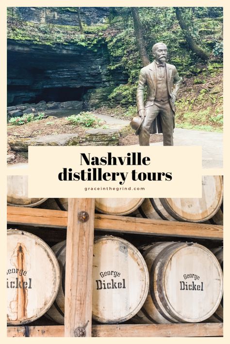 2 local Nashville distillery favorites. An experience plus tour info for planning your own trip. Whiskey Tours In Nashville, Nashville Distilleries, Nashville Downtown, Nashville Vacation, Town Names, The Grind, Bachelorette Parties, The Visitors, Amazing Food