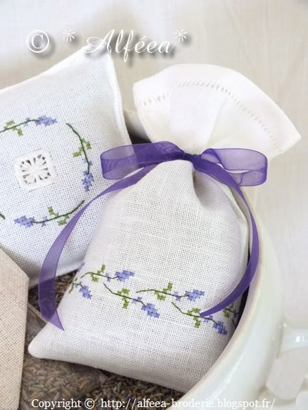 Lavender Wands, Lace Bag, Dream Wedding Decorations, Lavender Tea, Floral Embroidery Patterns, Lavender Bags, Lavender Sachets, Sachets, Cross Stitch Art