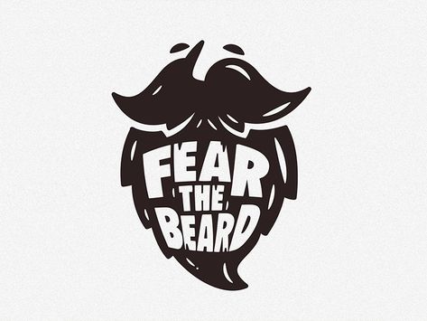 Mustache Logo, Beard Logo Design, Beard Illustration, Beard Logo, Barber Logo, Beard Art, Mustache Men, Bull Art, Animation Inspiration