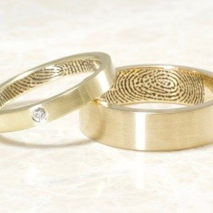 Custom Wedding Rings Sets, Fingerprint Wedding Bands, Wedding Ring Sets Simple, Fingerprint Wedding, Boho Wedding Ring, 6mm Wedding Band, Couple Ring Design, Wedding Ring Sets Unique, Fingerprint Ring