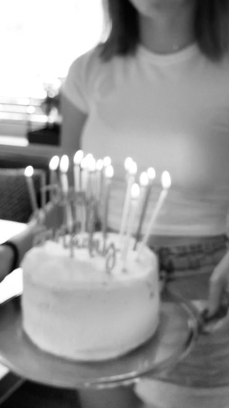 July Birthday Aesthetic, July Birthday, 20th Birthday, Glass Of Milk, Birthday Cake, Candles, Cake, Birthday