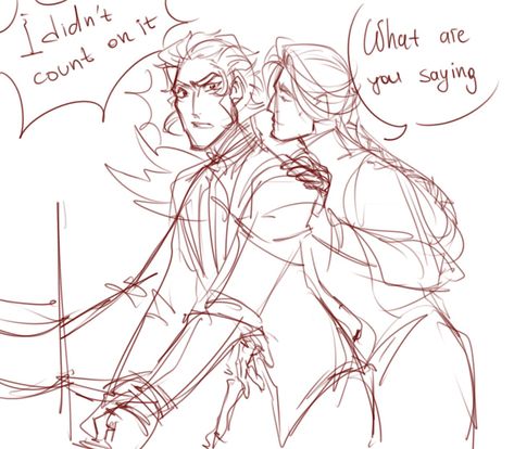 Tumblr miel-1411 Valerius and Lucio The Arcana 4-4 Lucio X Valerius, Valerius The Arcana, The Arcana Lucio, Lucio The Arcana, Arcana Lucio, Arcana Game, The Arcana, Fantasy Clothing, Humanoid Sketch