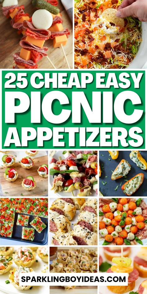 Picnic appetizers are perfect for outdoor parties. Discover easy picnic snacks, picnic finger foods, and quick picnic bites that everyone will love. Try healthy picnic snacks, make-ahead summer appetizers, and gourmet picnic party foods for a touch of elegance. Explore vegetarian picnic recipes and cold picnic foods. Find delicious picnic dip recipes, picnic sandwiches, and picnic skewers. Enjoy a picnic cheese board, picnic fruit appetizers, and picnic salad cups for a complete outdoor feast. Appetizer Recipes Picnic, Finger Food Picnic Ideas, Finger Foods For Outdoor Party, Appetizer For Picnic, Summer Picnic Snacks, Finger Food For Picnic, Picnic Entree Ideas, Easy Picnic Appetizers For A Crowd, Group Picnic Food