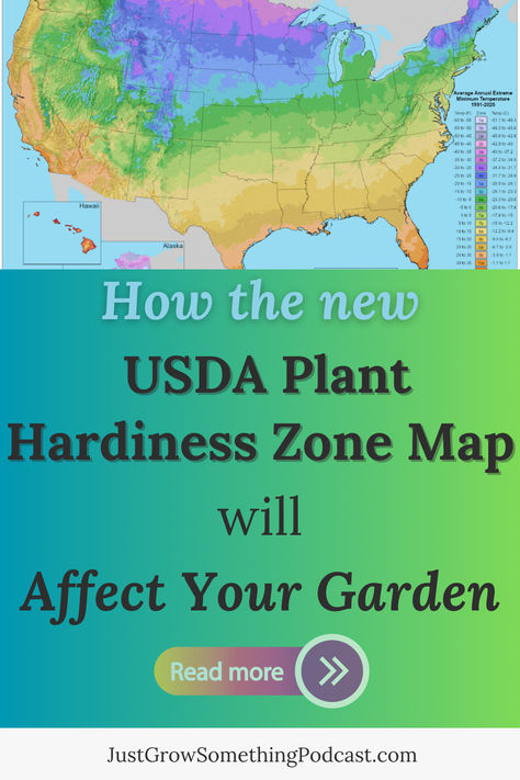 In December 2023, the USDA updated their Plant Hardiness Zone Map based on data from the past 30 years and many of us are now in new zones. But what, exactly, does that mean? And should we be changing what we plan to grow in our garden this year based on the new map? We have to remember that there are many factors that go into the success or failure of garden plants. Read on to find out how these hardiness zone changes could affect what you grow. Spoiler: it's not how you think! Growing Zones Map, Planting Zones Map, Deland Florida, Plant Hardiness Zone Map, Gardening Zones, December 2023, Garden Planning, Gardening Tips, 30 Years