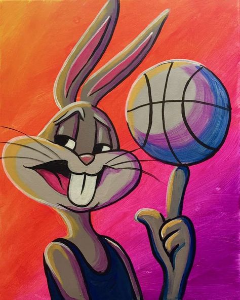 Welcome to the JAM! Let’s get Looney at the super-charged SPACE JAM: A NEW LEGACY paint party featuring one of our favorite Looney Tunes, Bugs Bunny!  https://www.pinotspalette.com/naperville/event/552673
 
Join Us Saturday, July 10th at 11 a.m.
#SpaceJamMovie
Downtown Naperville Pinots Palette, Space Jam A New Legacy, Looney Tunes Bugs Bunny, Bunny Painting, Acrylic Painting Flowers, Cute Canvas Paintings, The Jam, Cute Canvas, Paint And Sip