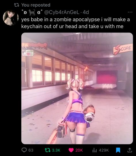 Juliet And Nick Lollipop Chainsaw, Lollipop Chainsaw Pfp, Juliet Lollipop Chainsaw, Cullen House, Juliet Starling, Lollipop Chainsaw, Weird Images, I M Scared, Like Fine Wine