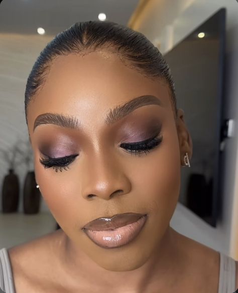 Brown Eye Shadow Makeup Looks, Woc Makeup, Face Beat Makeup, Vibrant Makeup, Natural Glam Makeup, Makeup For Black Skin, Brown Skin Makeup, Queen Makeup, Makeup Eye Looks