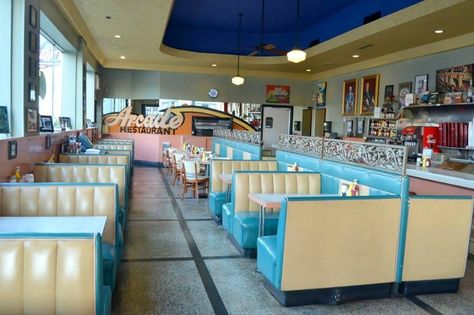 There is never a shortage of new restaurants to try. But sometimes it's nice to revisit some long-time Memphis favorites like these! Old School Restaurant, Tennessee Restaurants, Memphis Restaurants, School Restaurant, 1950s Diner, 50s Diner, Diner Decor, Retro Diner, Soda Fountain