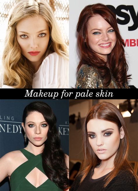 makeup for pale skin, like mine. Too bad many foundations are so orange! Wedding Makeup Pale Skin, Makeup Pale Skin, Makeup For Pale Skin, Pale Skin Makeup, Pale Makeup, Maroon Colour, Best Wedding Makeup, Pale Girl, Beauty Makeup Tips