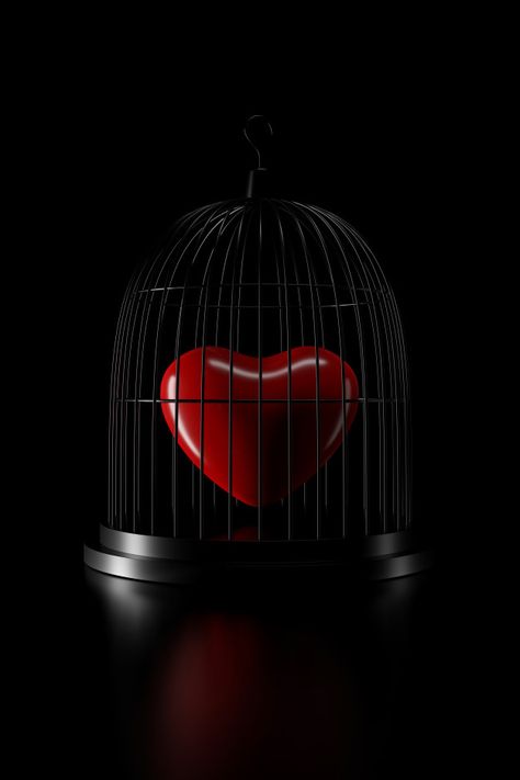 Heart In A Cage, Caged Heart, Full Hd Pictures, About Heart, Color Collage, Iphone Charger, Photo Vintage, Photo Heart, Angel Art