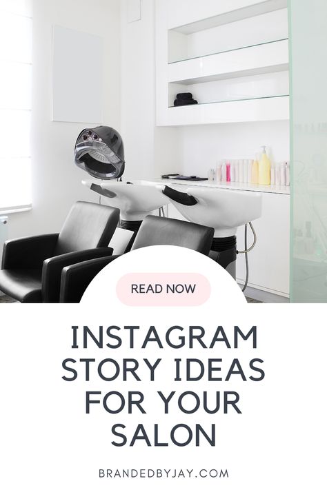 Instagram stories are a great tool for your spa or salon! Here's some unique ways to use them to promote your business! Salon Owners, Salon Business, Beauty Services, Beauty Business, Instagram Page, Promote Your Business, Instagram Tips, Story Ideas, Instagram Story Ideas