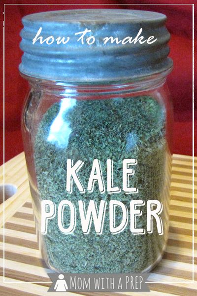 How to Make and Use Kale Powder? - Simple Family Preparedness How To Make Kale, Kale Powder, Kale Recipes, Dehydrated Food, Green Powder, Snacks Für Party, Dehydrator Recipes, Spice Mixes, Canning Recipes