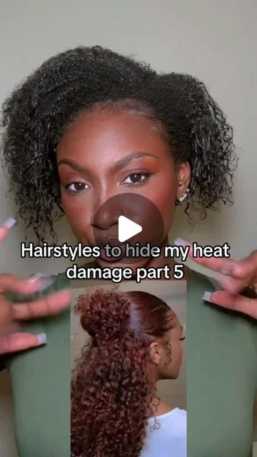 Curlsqueen on Instagram: "My hack to hide my heat damage hair,can you find any method easier than this?⁣ ⁣ ⁣ Grab your blend hair extensions at 👇👇⁣⁣⁣⁣⁣⁣⁣⁣⁣⁣⁣⁣ ➡️www.curlsqueen.com⬅️⁣⁣⁣⁣⁣⁣⁣ ⁣⁣⁣⁣⁣SKU: CQ005⁣⁣⁣⁣⁣⁣⁣⁣⁣⁣⁣⁣⁣⁣⁣ Texture: Water Jerry Curly(3c/4a Hair Texture)⁣⁣⁣⁣⁣⁣⁣⁣⁣⁣⁣⁣⁣⁣⁣⁣⁣⁣⁣⁣⁣ Length: 24 inches⁣⁣⁣⁣⁣⁣⁣⁣⁣⁣⁣⁣⁣⁣⁣⁣⁣⁣⁣⁣⁣⁣⁣⁣⁣⁣⁣⁣⁣ √ 100% High Grade Brazilian Virgin Human Hair⁣⁣⁣⁣⁣⁣⁣⁣⁣⁣⁣⁣⁣⁣⁣⁣⁣⁣ √ Upgrade 10 Pcs Set for A Full Head⁣⁣⁣⁣⁣⁣⁣⁣⁣⁣⁣⁣⁣⁣⁣⁣⁣⁣ √ Double Wefted and Double Dawn⁣⁣⁣⁣⁣⁣⁣⁣⁣⁣⁣⁣⁣⁣⁣⁣⁣⁣ √ True To Length⁣⁣⁣⁣⁣⁣⁣⁣⁣⁣⁣⁣⁣⁣⁣⁣⁣⁣ √ Thick & Full From Top To End⁣⁣⁣⁣⁣⁣⁣⁣⁣⁣⁣⁣⁣⁣⁣⁣⁣⁣ ————————————⁣⁣⁣⁣⁣⁣⁣⁣⁣⁣⁣⁣⁣⁣⁣⁣⁣⁣⁣⁣⁣⁣⁣⁣⁣⁣⁣⁣⁣⁣ Find your perfect hair extension match at link in bio www.curlsqueen.com⁣⁣⁣⁣⁣⁣⁣⁣⁣⁣⁣⁣⁣⁣⁣⁣⁣⁣⁣⁣⁣⁣⁣⁣⁣⁣⁣⁣⁣⁣ ⁣⁣ .⁣⁣ .⁣⁣ .⁣⁣ .⁣⁣ ⁣⁣ #clipins #clipinhairextensions #bestclipin Styles For Heat Damaged Natural Hair, Heat Damaged Hairstyles, Heat Damaged Natural Hair Hairstyles, Curly Hair Clip Ins, Heat Damaged Natural Hair, Curly 3c, Heat Free Hairstyles, Heat Damaged Hair, 4a Hair