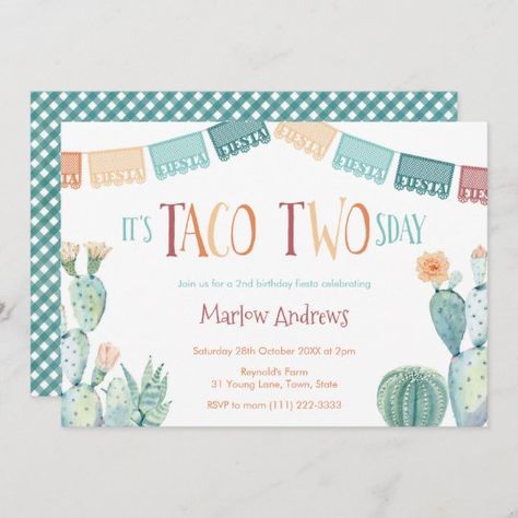 Taco Twosday Autumn Colors 2nd Birthday Party #Invitation #card #template #design #pinterestquotes #pinterestideas #pinterestmom #pinterestwedding #aesthetic #love #art #pinterestsuccess Three Esta, 3rd Birthday Party For Girls, 3rd Birthday Party For Boy, Taco Twosday, Girls 3rd Birthday, 4th Birthday Party, 3rd Birthday Party, Third Birthday Party, 2nd Birthday Party