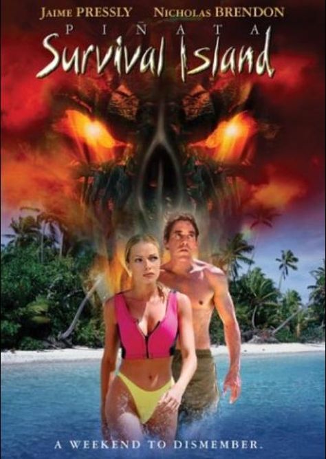 Piñata: Survival Island (2002) Survival Movies, Nicholas Brendon, Survival Island, Island Movies, Art Packaging, Jaime Pressly, Island Survival, Movie Horror, Thriller Movie