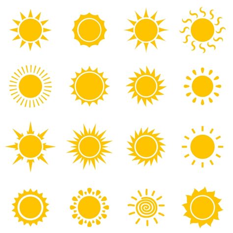 Sun Vector Illustration, Png Sun, Nature Silhouette, Sun Png, Sun Silhouette, Summer Silhouette, Sun Vector, Orange Vector, Summer Vector