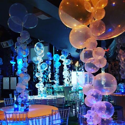 Under The Sea Quinceanera Theme, Prom Theme Decorations, Sea Wedding Theme, Under The Sea Decorations, Mitzvah Themes, Ocean Birthday Party, Sweet 16 Themes, Ocean Theme Party, Prom Themes