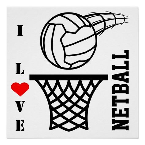 Love Netball Shop: products on Zazzle Netball Pictures, Netball Quotes, Netball Coach, Kids Sports Crafts, Netball Dresses, Asthetic Picture White And Black, Team Slogans, Funny Stick Figures, Graffiti Quotes