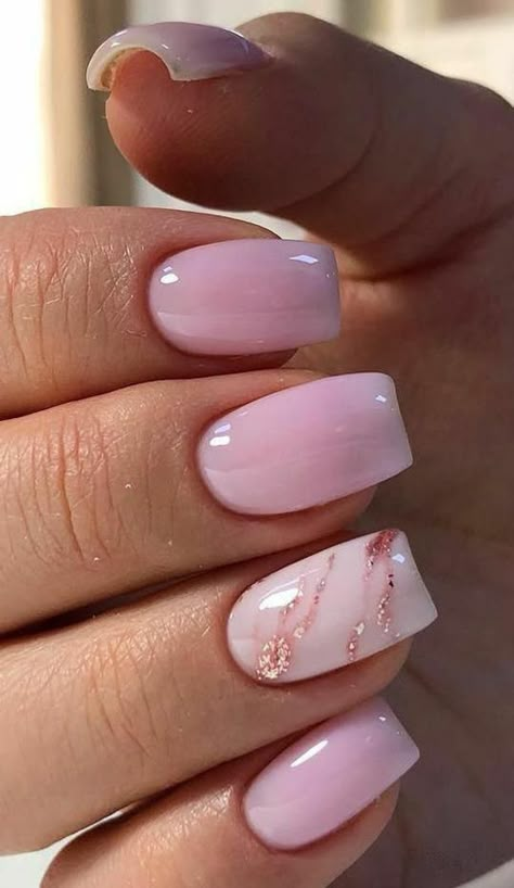 Long Healthy Nails, Strong Healthy Nails, Nails Looks, Art Magic, Simple Gel Nails, Simple Acrylic Nails, Nails Colors, Casual Nails, Short Square Acrylic Nails