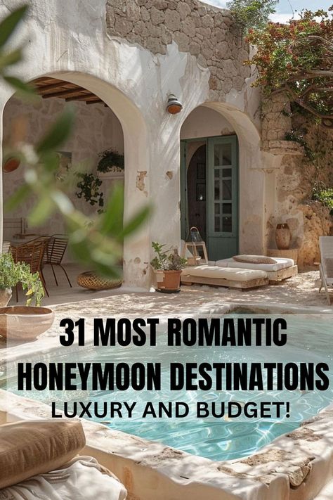 most romantic honeymoon destinations Romantic Hawaii Honeymoon, Places For Honeymoon Vacations, Romantic Couple Vacation, Places To Go For Honeymoon, Island Honeymoon Destinations, Inexpensive Honeymoon Destinations, Hunny Moon Places, Good Honeymoon Destinations, Best Couple Vacations In The Us