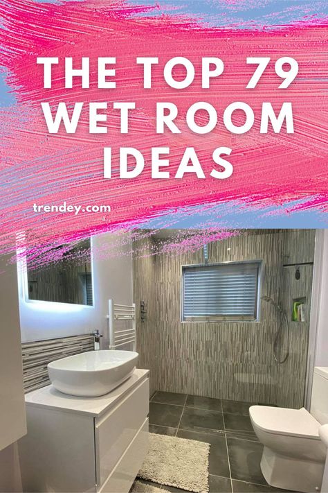 Wetroom Storage, Toilet In Wet Room, Three Way Bathroom Ideas, Wet Areas Bathroom, Wet Room Bathroom No Tub, Wet Dry Bathroom, Bathrooms With Wet Room, Wet Room Ideas Small With Bath, Small Wetroom Bathroom Ideas