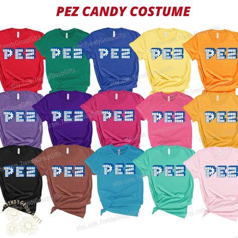 Cheer Costumes, Sibling Costume, Group Holiday, Youth Cheer, Candy Costumes, Candy Halloween, Shirt Sayings, Holiday Costumes, Matching Halloween