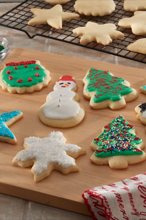 "JIFFY" Mix - Holiday Sugar Cookies Jiffy Pie Crust Mix Recipes, Jiffy Recipes, Jiffy Mix, Holiday Sugar Cookies, Hot Cider, I Cool, Pie Crust, Cider, Gingerbread Cookies