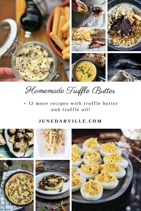 Best #1 Black Truffle Butter Recipe Truffle Salt Uses, Truffle Butter Recipe, Truffle Spaghetti, Black Truffle Recipe, Black Truffle Butter, Butter Spaghetti, Truffle Recipes, Easy Truffles, Homemade Truffles