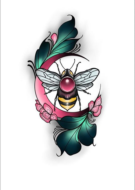 Womens Neo Traditional Tattoo, Neotraditional Color Tattoo, Neo Trad Tattoo Ideas, Neo Traditional Tattoo Style, Simple Neotraditional Tattoo, Neo Traditional Tattoos Color, Neo Trad Tattoo Flash, Girly Neo Traditional Tattoo, Simple Neo Traditional Tattoo