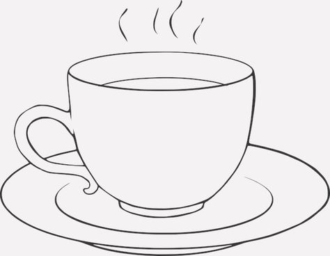 Watch this video to learn how to draw a teacup! Tea Cup Drawing, Coloring Book Pages, Learn To Draw, Book Pages, Coloring Books, Tea Cups, Tea, Drawings