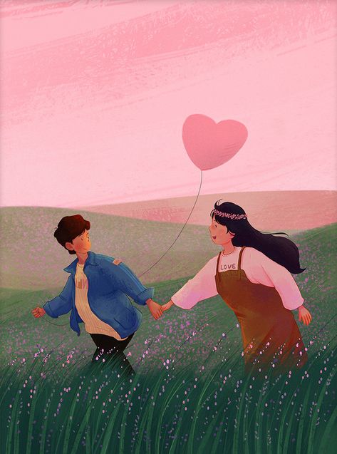 Love In Tanabata Male And Female Couple Illustration#pikbest#Illustration Pictures About Love, Romantic Illustration, Illustration Couple, Romance Aesthetic, Happy Girl Quotes, Background Images For Quotes, Cute Couple Drawings, Couple Illustration, Cute Couple Cartoon