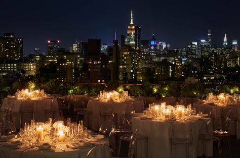 Rooftop Wedding Reception, Rooftop City, Ian Schrager, New York Rooftop, Rooftop Wedding Venue, Vintage Wedding Venues, Rooftop Venue, Skyline Wedding, Nyc Wedding Venues