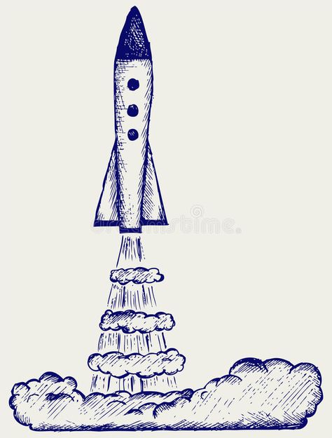 How To Draw Rocket, Rocket Ship Painting, Bright Eyes Tattoo, Rocket Ship Drawing, Rocket Doodle, Rocket Sketch, Unity Photography, Flag Philippines, Rocket Illustration