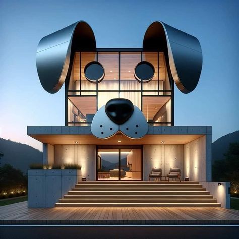 Huge Dog House, Fancy Dog Houses Indoor, Dog House For 3 Large Dogs, Dog House Cartoon, Snoopy On Top Of Dog House, Pet Hotel, Giant Dogs, Dog Park, Dog House