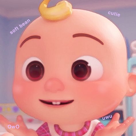 MI CACA ES SU CACA Jj From Cocomelon, Cocomelon Aesthetic, Bean Aesthetic, Cute Disney Characters, Smol Bean, Edit Icon, Soft Baby, Cute Disney, Baby Soft