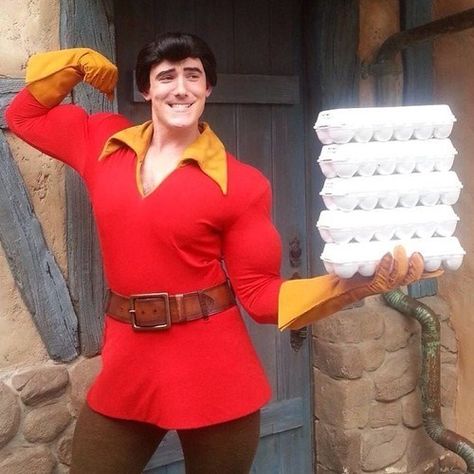 Doctors Are Mad At Gastons One Simple trick To Gain Muscle Cosplay Costume Costumes Meme Gaston Disney, Cherry Garcia, Beauty And The Beast Costume, Disney Face Characters, Disney Day, Disney Cosplay, Face Characters, Disney Addict, Disney Beauty And The Beast