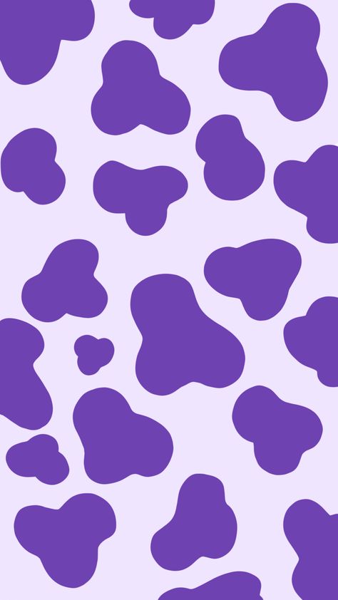 Milka Cow, Iphone Wallpaper Purple Flower, Purple Cow Print, Purple Emoji, Ipad Picture, Cow Prints, Cow Wallpaper, Cow Print Wallpaper, Cute Home Screen Wallpaper