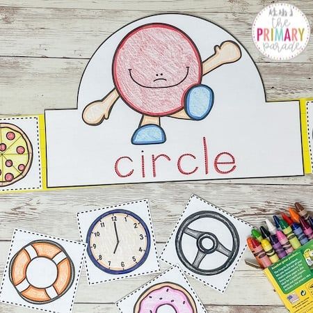 Teaching Toddlers Shapes, Circle Crafts Preschool, Preschool Table Activities, Spring Crafts For Kindergarten, Shapes Preschool Crafts, Shape Games For Kids, Moses And The Red Sea, Shapes Preschool Printables, Shape Of The Week