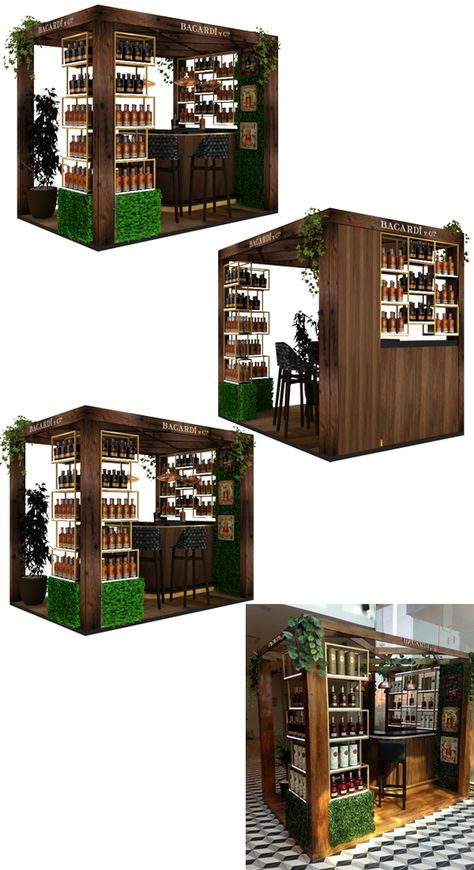 Outdoor Booth, Stand Feria, Festival Booth, Popup Store, Beer Shop, Portable Bar, Interior Design Drawings, Wine Sale, Kiosk Design