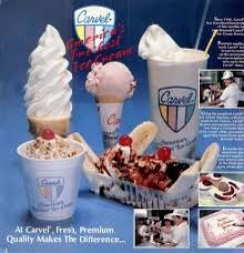 Carvel Ice Cream, 80s Food, Vintage Food Posters, Vintage Restaurant, Food Ads, Retro Ads, Ice Cream Machine, Retro Recipes, Ronald Reagan