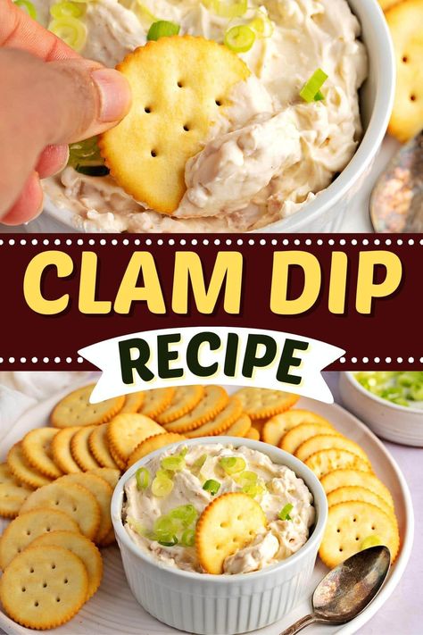 Looking for the perfect creamy clam dip recipe? We have all the tips and tricks for how to make your clam dip an appetizer to remember! Clam Dip With Cream Cheese, Clams Recipe, Clam Dip With Sour Cream, Hot Clam Dip Recipe, Hot Clam Dip, Baked Clam Dip, Best Ever Clam Dip, Best Clam Dip Recipe, Clam Dip Recipe