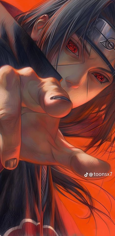 Stoic Anime, Itachi Wallpapers, Itachi Wallpaper, Naruto And Sasuke Kiss, Itachi Uchiha Art, Uchiha Itachi, Anime Drawing Books, Naruto Fan Art, Naruto Wallpaper