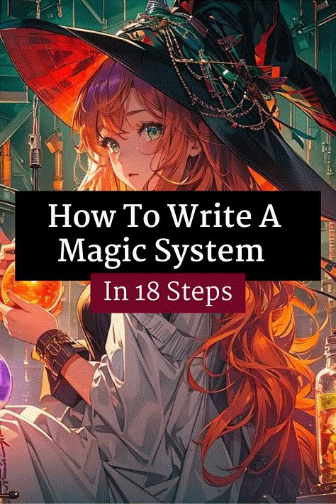 Learn how to write a magic system with examples by following these 18 easy steps. Whether you’re creating a hard or soft magic system. Making A Magic System, How To Create Magic System, Magic Power System, How To Write Magic Systems, Worldbuilding Magic System, Fantasy Writing Tips Magic, Create A Magic System, Magic Book Reference, Creating Magic System