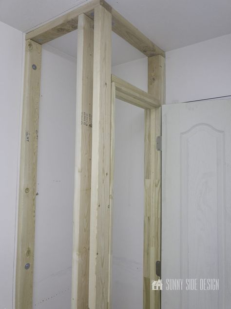 Cabinet Broom Closet, Adding Closet To Wall, Diy Broom Closet How To Make, Coat Closet And Cleaning Closet, Broom Closet Ikea, Diy Broom Closet Small Spaces, Corner Broom Closet Ideas, Built In Broom Closet, Diy Broom Cabinet