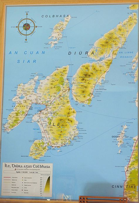 Gaelic map of Islay, Jura and Colonsay – (New) IslayBlog.com, a blog about the Isle of Islay, Scotland Colonsay Scotland, Map Of Scotland Travel, Castles Of Scotland Map, Scotland Map Art, Isle Of Islay, Luskentyre Beach Scotland, Dunvegan Castle Scotland, Glasgow Scotland, Fly Fishing Flies Pattern