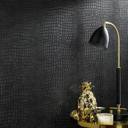 Graham & Brown Crocodile Wallpaper | Wayfair Crocodile Wallpaper, Graham Brown, Graham & Brown, Furniture Lighting, Cookware, Lighting, Free Shipping, Furniture