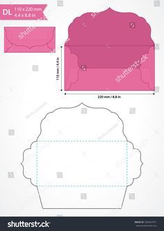 Envelope Box Template, Cute Envelope Template, Envelopes Template, Diy Envelope Template, Envelope Template Printable, Envelope Templates, Fancy Envelopes, Paper Box Template, Idee Cricut