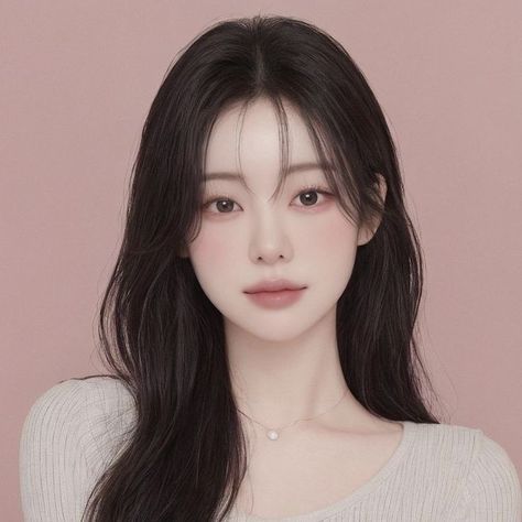 V Shape Face Aesthetic, Korean Face Shape, Korean Girl Reference, Korean Face Claims Girl, Pretty Face Shape, Korean Girl Face Claim, V Face Shape, Korean Face Claims, Korean Id Photo