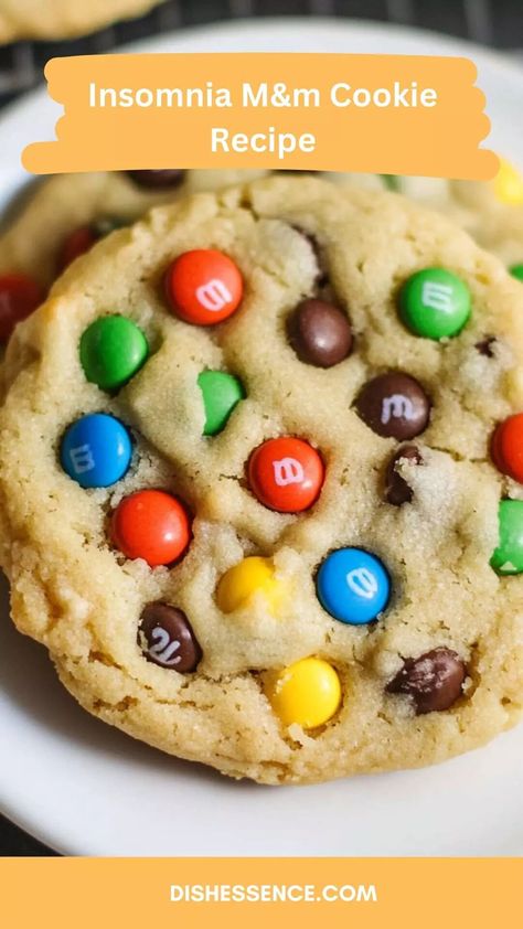 Insomnia M&m Cookie Recipe – Dish Essence Soft M M Cookies Recipe, Original M&m Cookie Recipe, Best M&m Cookie Recipe, Mnm Cookies, Soft Chewy Cookies, Insomnia Cookies, M M Cookies, Chewy Cookies, Cookie Brownie Bars