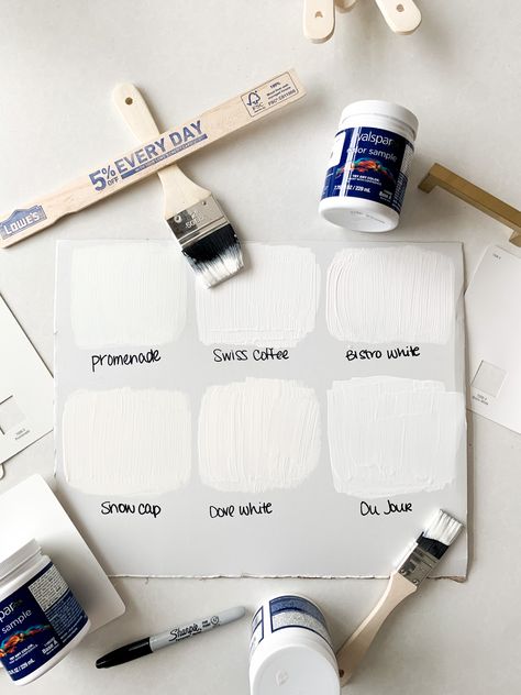 Best Valspar White Paint Colors | Jen Naye Herrmann Best Valspar White Paint, Valspar White Paint Colors, Popular White Paint, White Paint Colors For Walls, Lowes Paint Colors, Colors For Walls, Lowes Paint, Off White Paint Colors, Valspar Paint Colors